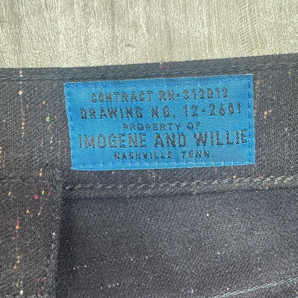 Imogene and Willie Catherine Reverse Black Indigo Nep - Picture 5 of 5